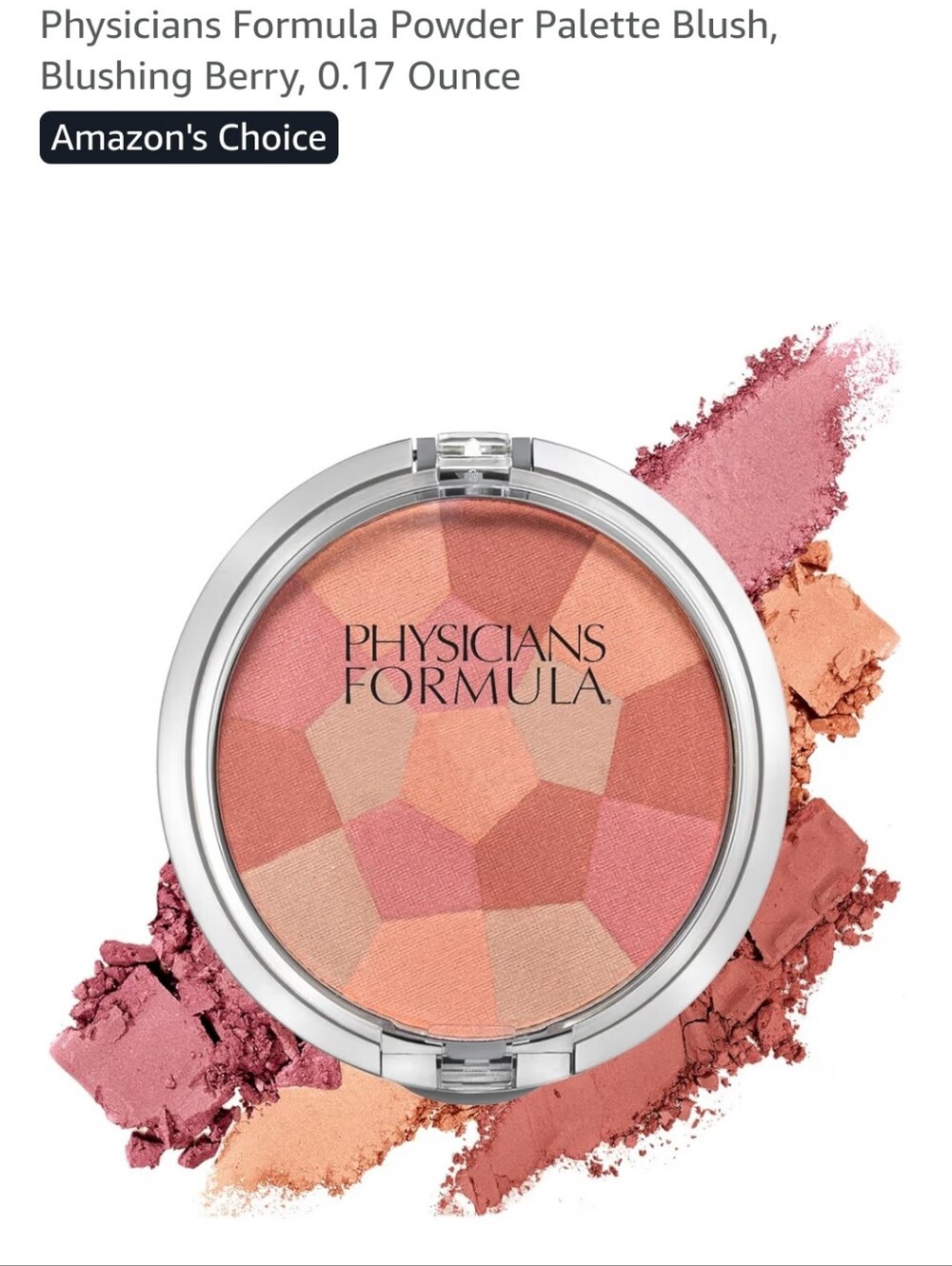 Physicians Formula Mosaic Powder Blush — Pink & Peach Tones